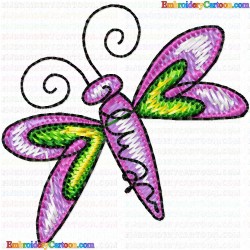 Butterfly 188 Embroidery Design