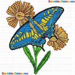 Butterfly 196 Embroidery Design