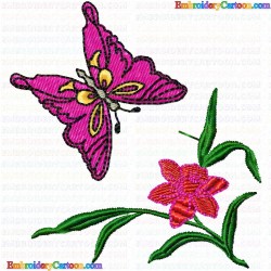 Butterfly 19 Embroidery Design