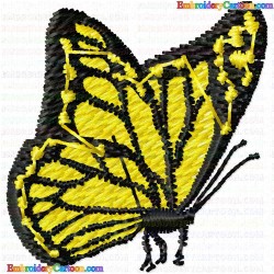 Butterfly 201 Embroidery Design