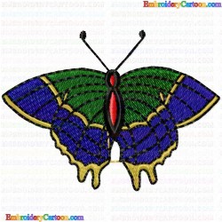 Butterfly 204 Embroidery Design