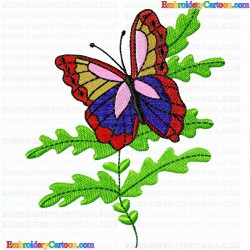 Butterfly 211 Embroidery Design