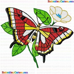 Butterfly 213 Embroidery Design