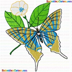 Butterfly 214 Embroidery Design