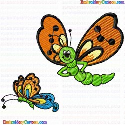 Butterfly 220 Embroidery Design