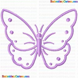 Butterfly 222 Embroidery Design