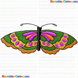 Butterfly 225 Embroidery Design