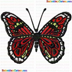 Butterfly 227 Embroidery Design