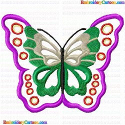 Butterfly 228 Embroidery Design