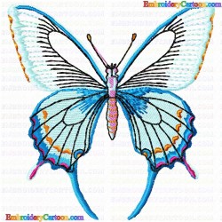 Butterfly 229 Embroidery Design