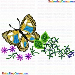 Butterfly 230 Embroidery Design