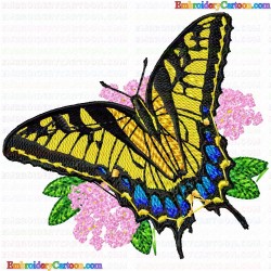 Butterfly 231 Embroidery Design