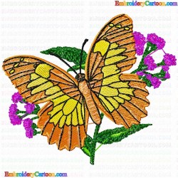 Butterfly 235 Embroidery Design