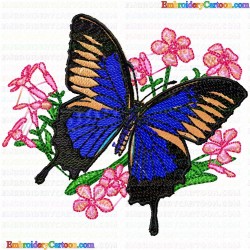 Butterfly 238 Embroidery Design