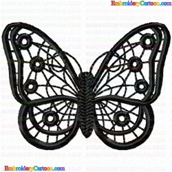 Butterfly 23 Embroidery Design