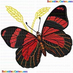 Butterfly 242 Embroidery Design