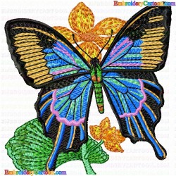 Butterfly 245 Embroidery Design