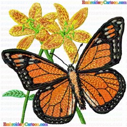 Butterfly 247 Embroidery Design