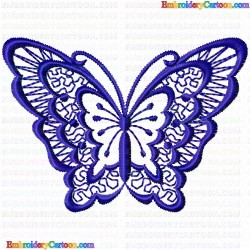 Butterfly 252 Embroidery Design