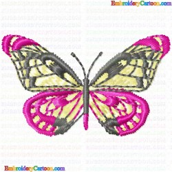 Butterfly 256 Embroidery Design