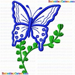 Butterfly 25 Embroidery Design