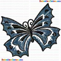 Butterfly 272 Embroidery Design