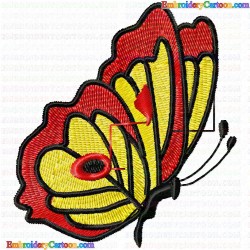 Butterfly 290 Embroidery Design