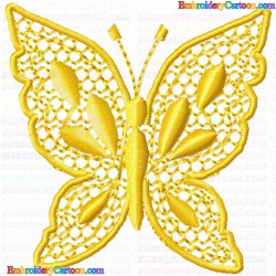 Butterfly 291 Embroidery Design