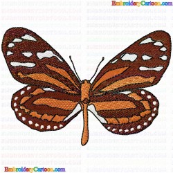 Butterfly 293 Embroidery Design