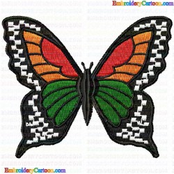 Butterfly 306 Embroidery Design