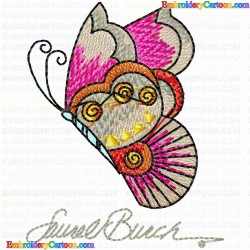 Butterfly 30 Embroidery Design