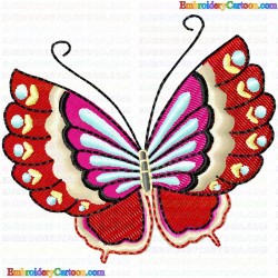 Butterfly 313 Embroidery Design