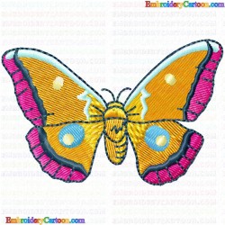 Butterfly 322 Embroidery Design