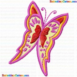 Butterfly 323 Embroidery Design