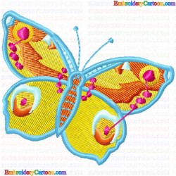 Butterfly 324 Embroidery Design