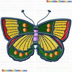 Butterfly 325 Embroidery Design