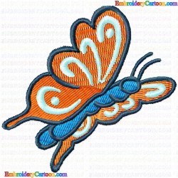 Butterfly 329 Embroidery Design