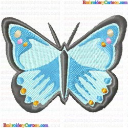 Butterfly 330 Embroidery Design