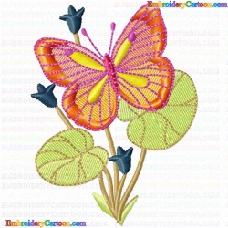 Butterfly 334 Embroidery Design