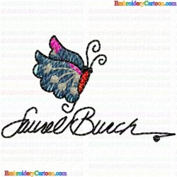 Butterfly 33 Embroidery Design