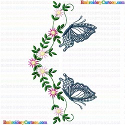 Butterfly 341 Embroidery Design