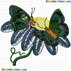 Butterfly 355 Embroidery Design