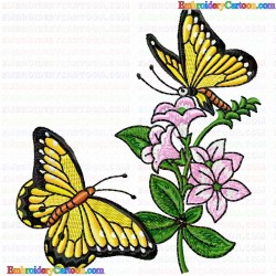 Butterfly 356 Embroidery Design