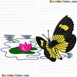 Butterfly 361 Embroidery Design