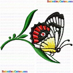 Butterfly 363 Embroidery Design