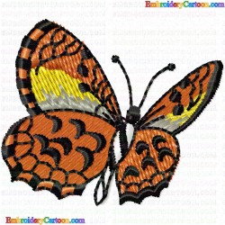 Butterfly 364 Embroidery Design