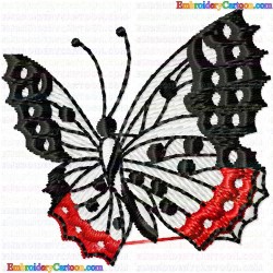 Butterfly 369 Embroidery Design