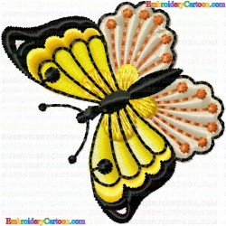 Butterfly 373 Embroidery Design