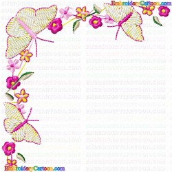 Butterfly 392 Embroidery Design