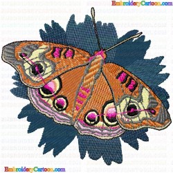 Butterfly 393 Embroidery Design